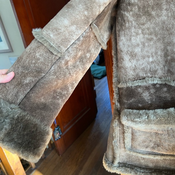 Sheep skin Vintage coat - Picture 3 of 8